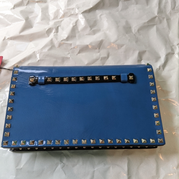 Valentino studded clutch 12x7x2 BNWT - Picture 6 of 16
